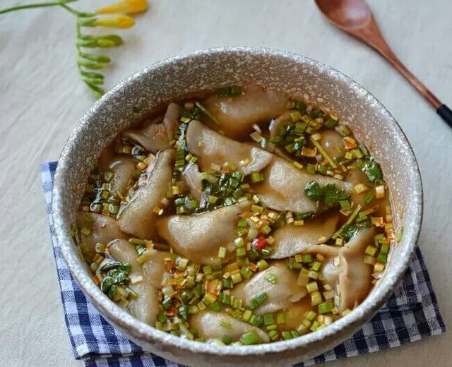 芋头葛粉饺子