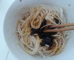 无糖版葱油拌面