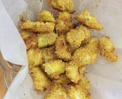 超级酥脆的薯片鸡块