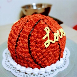 篮球蛋糕——阳光男孩的最爱