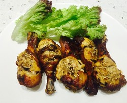 泡菜烤鸡