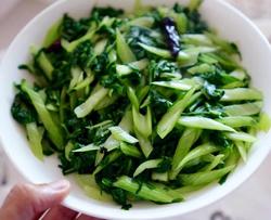 青翠清脆炒青菜