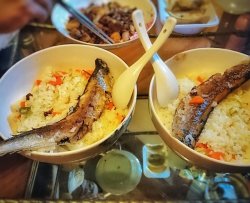 米糠秋刀鱼烩饭