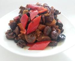 小花菇烧猪蹄