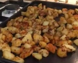 脆皮烤土豆