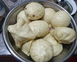 超级好吃的豆沙包