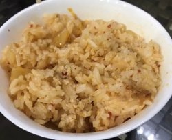 泡菜肉末拌饭 两人份