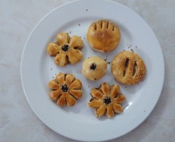 植物油版-佛手酥,苏式月饼,老婆饼,莲花酥,梅花酥
