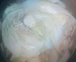 白菜豆腐蘑菇煲