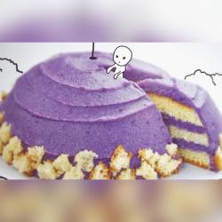 紫薯香缇奶油
