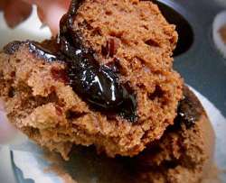椰子油蔓越莓流心巧克力蛋糕