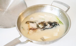 奶色鱼头豆腐汤