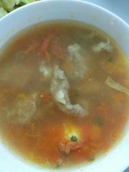 西红柿羊肉汤