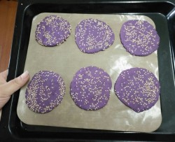 糯米紫薯饼