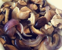香菇洋葱鸡腿肉-无油低脂减肥餐