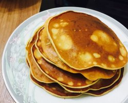 无油版”香蕉松饼pancake