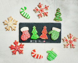 糖霜饼干——超平整饼干底,情人节圣诞节首选