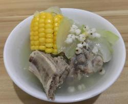 玉米冬瓜薏米排骨汤