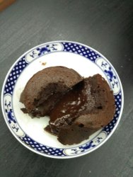 巧克力流心蛋糕熔岩巧克力纸杯蛋糕
