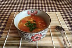 西红柿蛋花疙瘩汤
