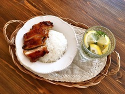 照烧鸡腿饭