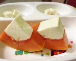 木瓜椰奶冻