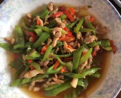 青椒炒肉丝