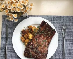 肉食者派对:美式烤肋排 Roasted pork chop