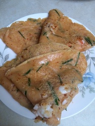 虾仁泡菜小饼