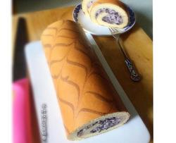 千叶纹棉花蛋糕卷