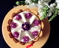 创意紫薯生日蛋糕 下篇