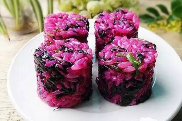 紫苋菜蒜蓉炒饭