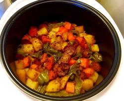 土豆焖饭
