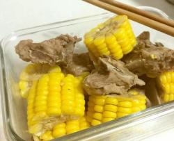 椒麻甜玉米炒仔排