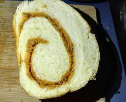 香葱肉松卷面包