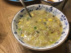 肉沫菜粥