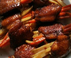 食蔬酿鸡翅