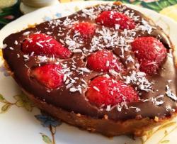 草莓巧克力蛋糕挞