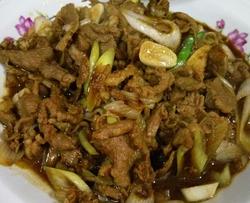 秘制私房葱爆羊肉