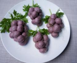紫薯葡萄小馒头