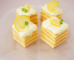 奶酪柠檬夹心小蛋糕
