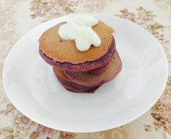 全麦无油无糖低脂无泡打粉Pancake