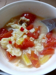 番茄面疙瘩汤