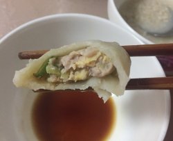 黄瓜鸡蛋猪肉烫面蒸饺