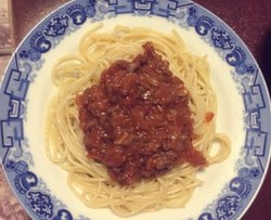 番茄肉酱意面