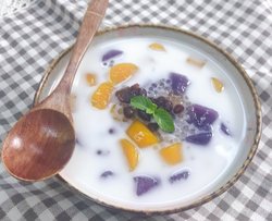 Q弹芋圆、紫薯圆