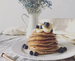 香蕉松饼pancake