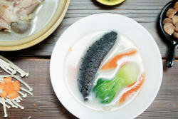 大骨海参汤丨鲜美浓汤 食疗佳品