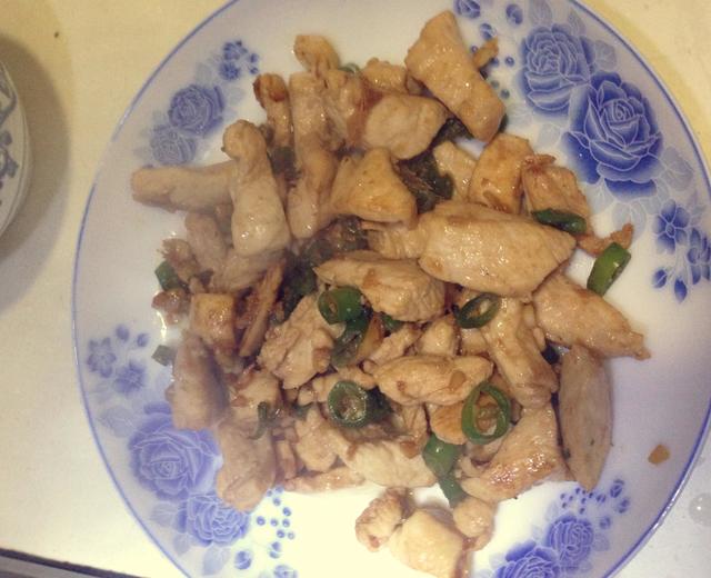 辣椒炒鸡胸脯