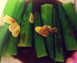 凉拌秋葵